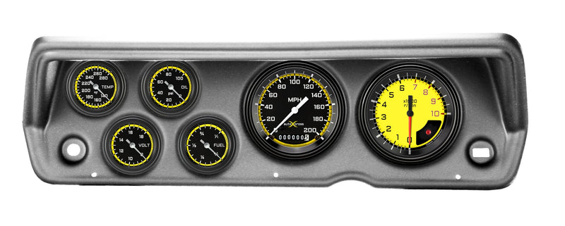 70-76 DUSTER AUTO CROSS YELLOW CDDU70AXY101BA FS 6ga SET-MOPA