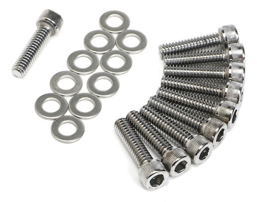 TIMING COVER BOLT SET FOR SBC ALUMINUM COVER - TRANS-DAPT PERFORMANCE (9284)
