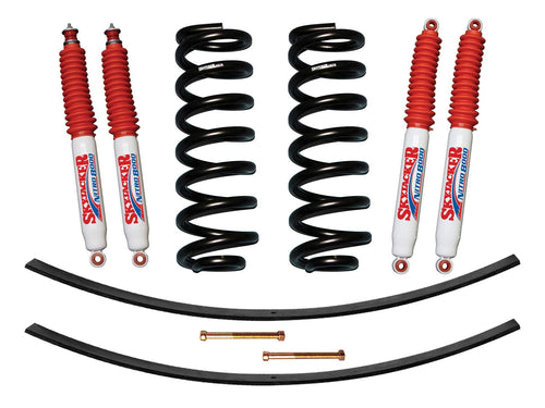 Skyjacker Suspension Lift Kit 182K-N w/Shock Nitro Shocks 1.5-2 in. Lift Incl. Front Coil Springs Rear Add-A-Leafs