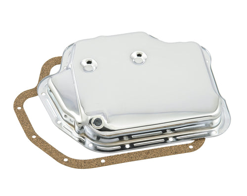 Th400 Mr. Gasket Chrome Tran Pan W/Gaskets