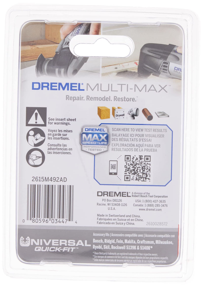Dremel Universal Quick-Fit Cutting Assortment Pack MM492, 3-Piece, Black