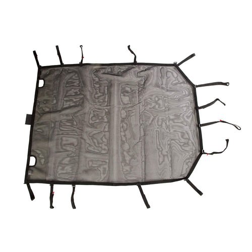 Eclipse Sun Shade Rugged Ridge 13579.71, Black, Full; 18-Current Wrangler Unlimited JLU, 4 Door