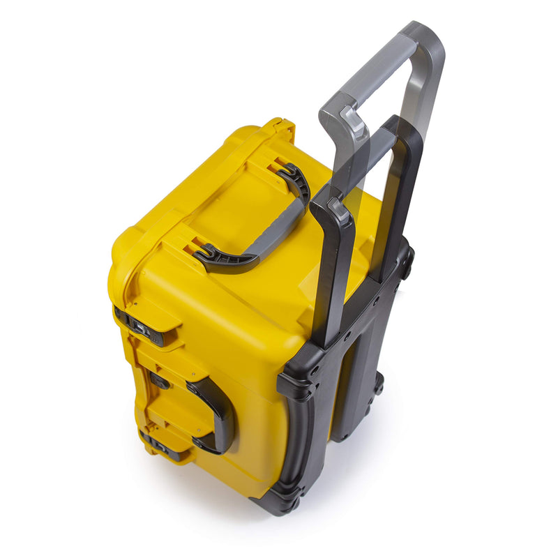 Waterproof NANUK 938 Hard Case with Wheels and Foam Insert - Yellow