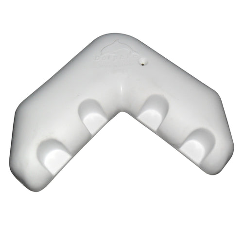 Dock Edge Air-Filled + Dockside Corner Bumper, White