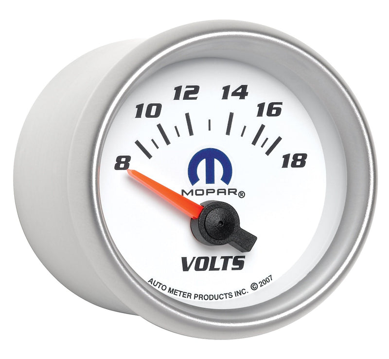 Auto Meter MOPAR 880035 Electric Voltmeter Gauge