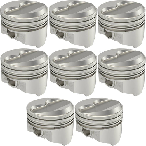 KB422.040 United Engine Machine Pontiac 400ci Hypereutectic Pistons Solid Dome 1