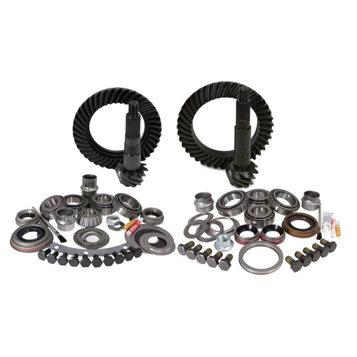 Gear & Install Kit Yukon Gear & Axle (YGK002) for Jeep XJ/YJ Dana 30 front Model 35 rear 4.88 Ratio