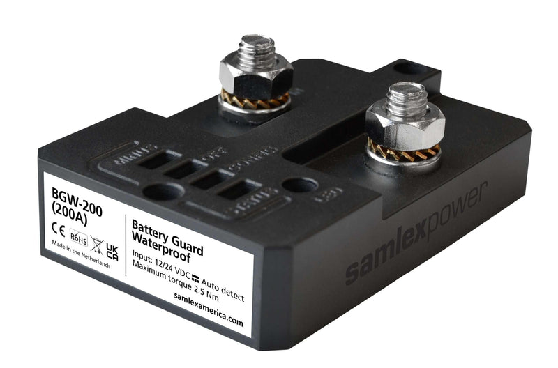Battery Voltage Protector Samlex Waterproof 200 Amps