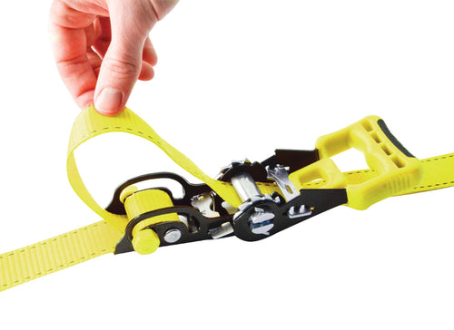 Sliding Ratchet Strap Erickson 31425 (with Cap Locks, 1 1/4" x 14', 2000 lb.), 2 Pack