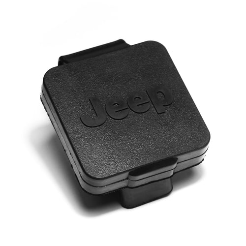 Trailer Hitch Plug, Jeep Logo, Rugged Ridge | 2 Inch Receiver | 11580.25