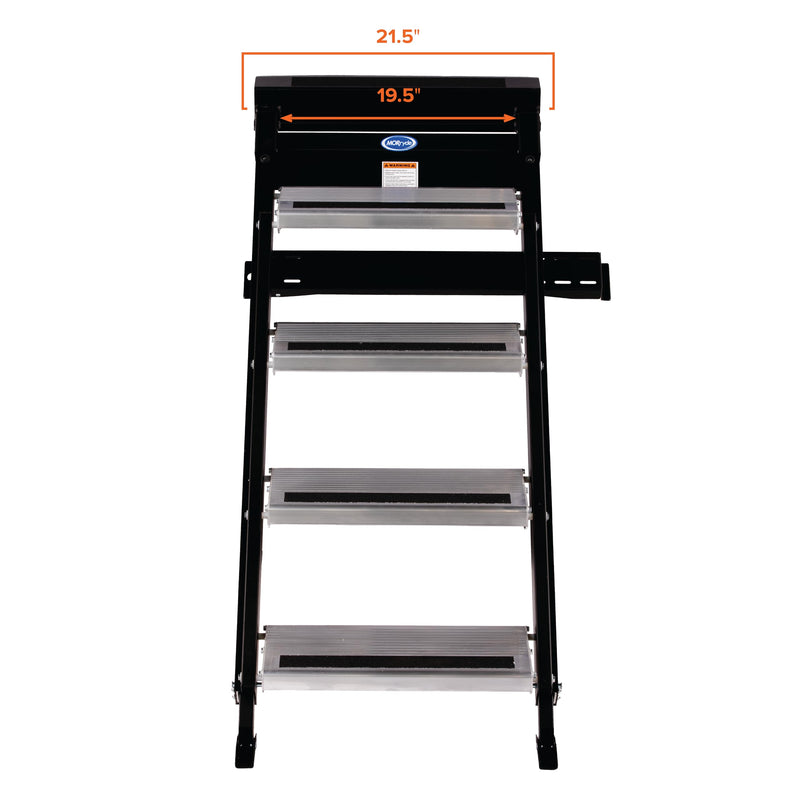 MORryde Flip Tread STP-215 RV Entry Step - 4-Step