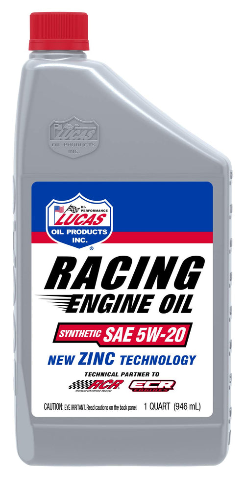 Lucas Oil SAE 5W-20 Synthetic Racing Engine Oil 1 Quart (Pack of 1)