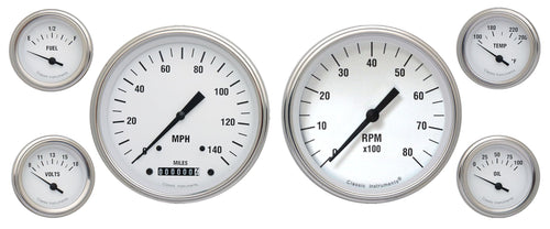 WHITE HOT WH51SLC 5IN SPEED, 5IN TACH, 2IN FTVO-GM
