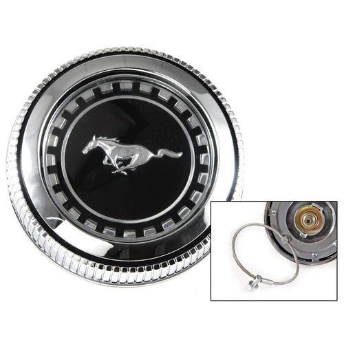 Fuel Cap With Vent & Cable Scott Drake D1ZZ-9030-B