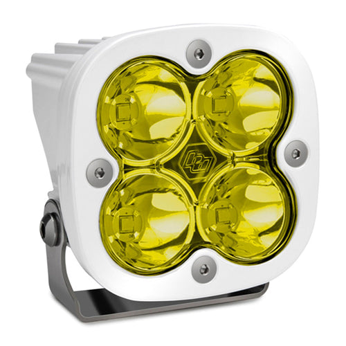 Baja Designs Pro Squadron White LED Auxiliary Light Pod - Marine Grade (Spot; Amber)