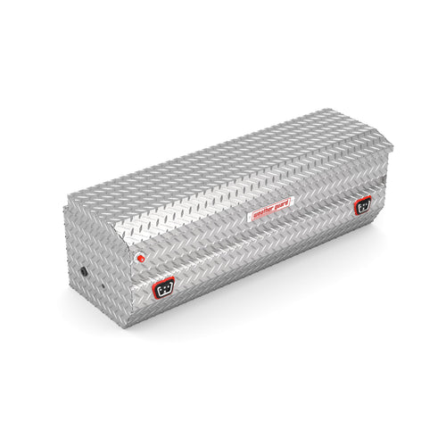 Aluminum All-Purpose Truck Tool Chest WEATHER GUARD 634-0-04, Fits Full Size Trucks, 10.0 cu ft Storage Capacity (Clear)