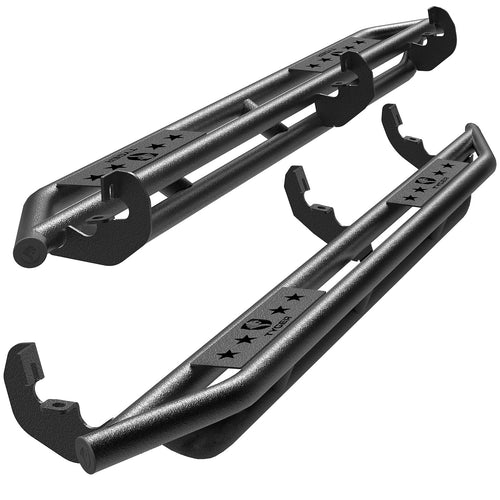 Tyger Auto Compatible with 2015-2026 Chevy Colorado GMC Canyon Star Armor | Crew Cab | TG-AM2C20178 | Side Step Rails Nerf Bars Running Boards