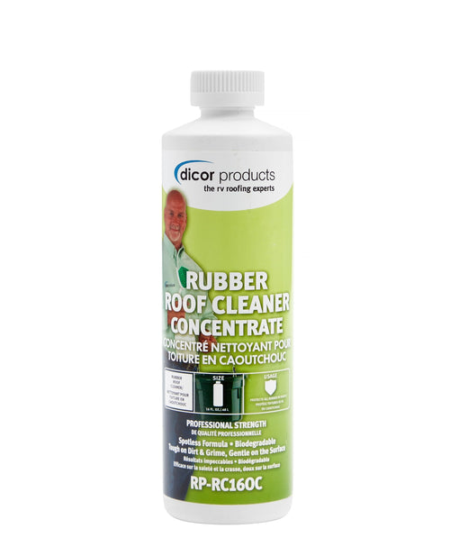 Rubber Roof Concentrate Dicor RP-RC160C - 16 oz Bottle for Deep Cleaning RV Roofs