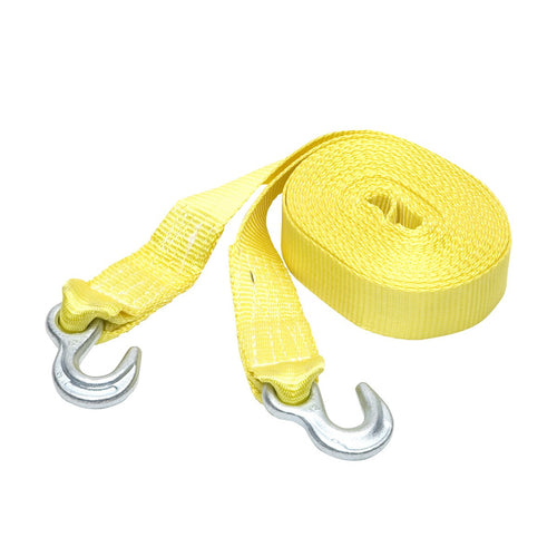 SmartStraps WINSTON PROD 30’ Commercial Duty Tow Strap with Hooks — 9,000lbs Break Strength, 3,000lbs Safe Work Load – Recovery Strap for Stuck Vehicles and Machinery