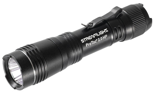 ProTac 2.0 HP Streamlight 2000-Lumen 85000 Candela Rechargeable High Performance Multi-Functional Tactical Flashlight, Black