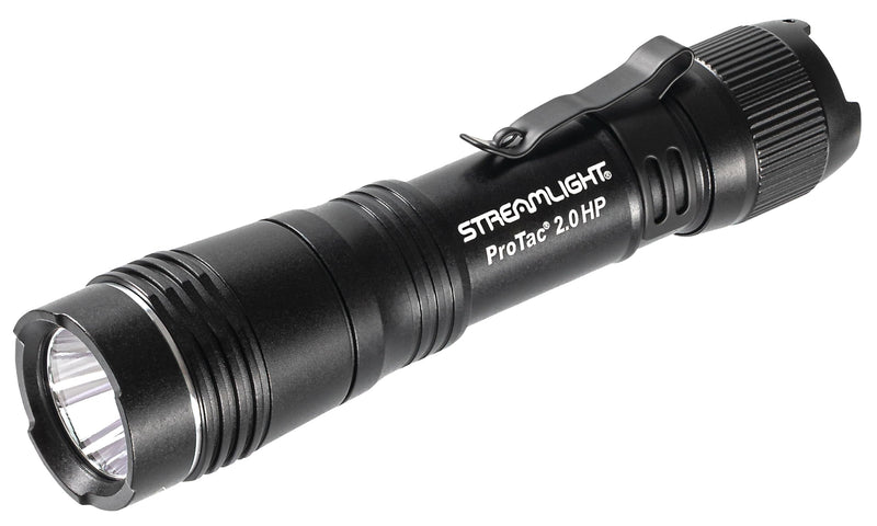 ProTac 2.0 HP Streamlight 2000-Lumen 85000 Candela Rechargeable High Performance Multi-Functional Tactical Flashlight, Black