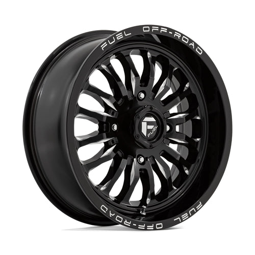 UTV Fuel D821 18X7 4X137 G-BLK MILL 13MM - D8211870A644