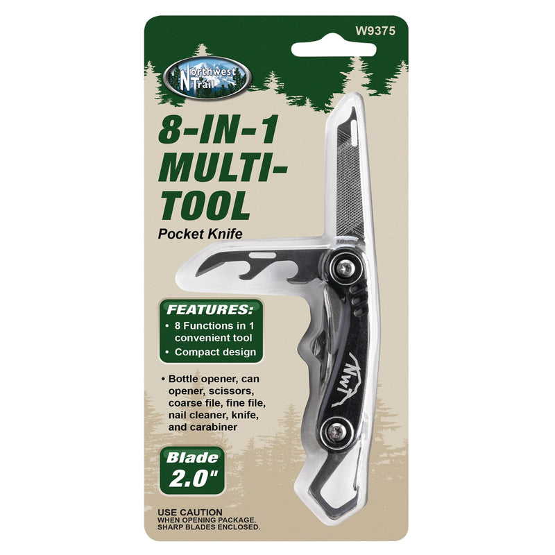 8-in-1 Performance Tool W9375 Stainless Steel Multi-Function Knife