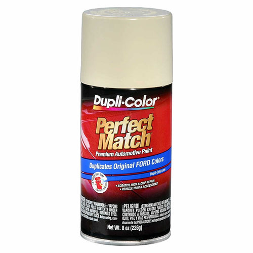 Ford Wimbledon White Dupli-Color EBFM00417 Perfect Match Automotive Spray Paint – 8 oz. Aerosol Can