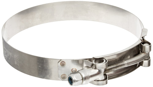HPS Performance T-Bolt Stainless Steel Hose Clamp, fit 1.25" 1.38" ID hose, SSTC-41-46 Polish 1.61"-1.77" (41mm-46mm)