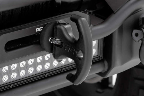 Multi-Function Winch Cleat Rough Country w/Rubber Isolator | Black - RS175B