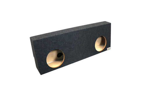 Bbox 10" Dual Sealed Carpeted Subwoofer Enclosure - Fits 2007-2013 Toyota Tundra Crew Max - Subwoofer Box Improves Audio Quality, Sound & Bass