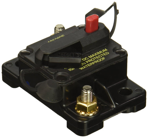 Waterproof Bussmann CB185-60 High Amp Flush Mount Type III (3) Circuit Breaker (60 Amp), 1 Pack