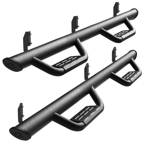 Tyger Auto Running Boards Tyger Access Compatible with 1999-2016 Ford F-250 F-350 Super Duty | Supercrew Cab | TG-AS2F24041 | Textured Black Drop Step Rail