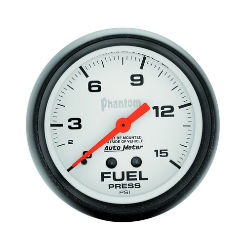 Auto Meter Phantom 5810 Mechanical Fuel Pressure Gauge