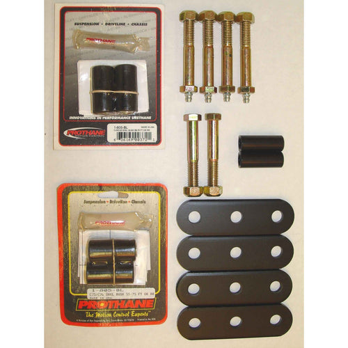 Rugged Ridge | Leaf Spring Suspension Shackle Kit, HD, Greaseable | 18265.03 | Fits 1955-1975 Jeep CJ
