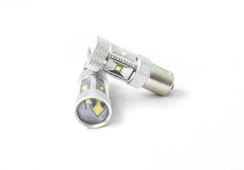 Race Sport Lighting 1156HPW RS1156 Blast Series Hi Power 30W CREE LED Replacement Bulbs - Pair (White)