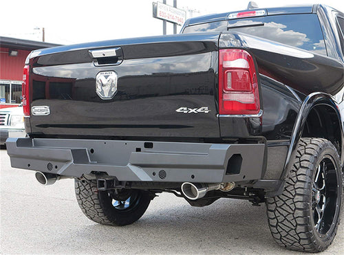 Elevation Rear Bumper Steelcraft 65-22270 Fine Textured Black Elevation Rear Bumper