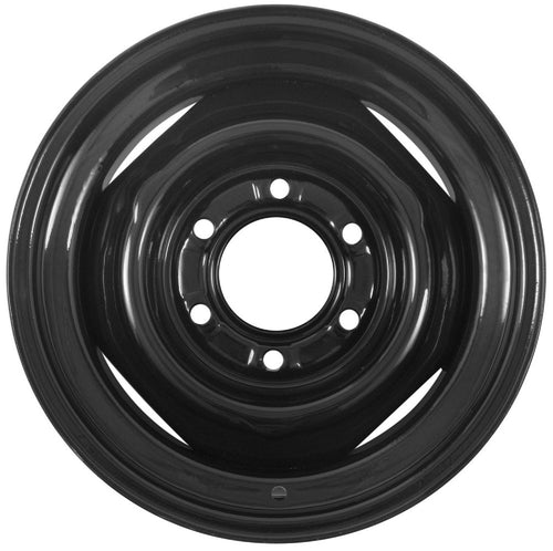 20514 Americana 15x6 Conv 6h-5.5 Blk 0 Offset 3.65p