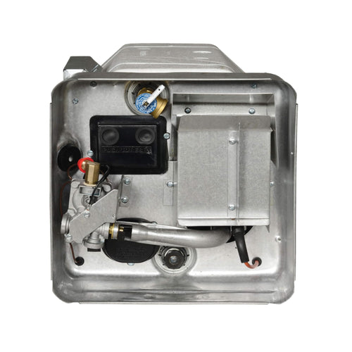 Suburban RV Advantage Tank Water Heater SW10DE - 10 gallon Porcelain Lined Steel Tank with Direct Spark Ignition (DSI) and Incoloy Electric Element (5243A)