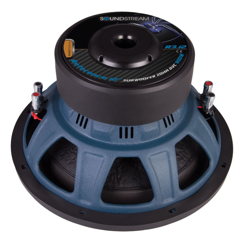 Soundstream 12" R3.12 800W Reference R3 Series Dual 2 Ohm Subwoofers