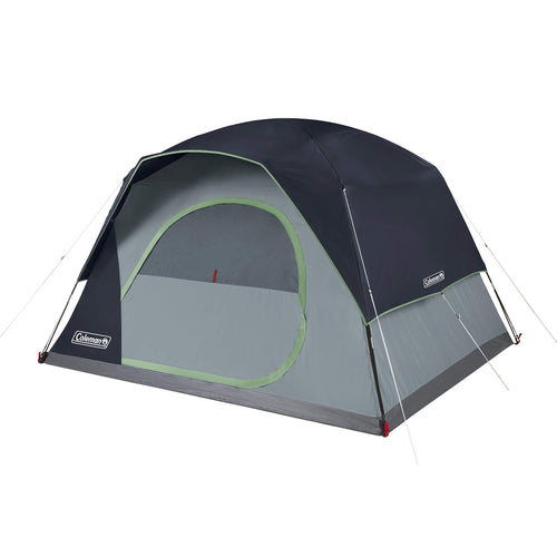 Coleman Camping Tent Skydome with 5 Minute Setup, 2/4/6/8 Person Weatherproof Tent with Rainfly & Carry Bag, 20% More Headroom Than Traditional Canopies