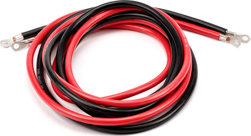 Service Part WARN 100971 - Winch Power Cable, Fits: AXON and VRX Winches - 6 Gauge, 96"