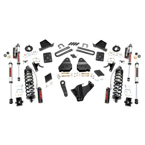6" Rough Country Coilover Conversion Lift Kit for 15-16 Ford Super Duty - 55159