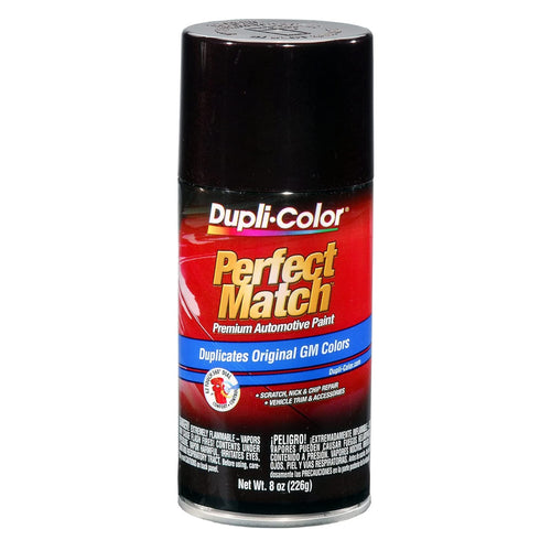 Perfect Match Dupli-Color Automotive Spray Paint – General Motors Dark Cherry Metallic, 77 WA9800 – 8 oz. Aerosol Can