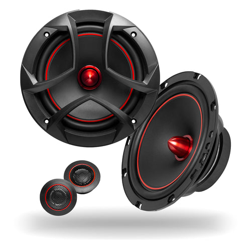 Sound Storm Laboratories 6.5 Inch CG65C Component Car Speakers - 350 Watts Per Pair, 2 Way, Sold in Pairs