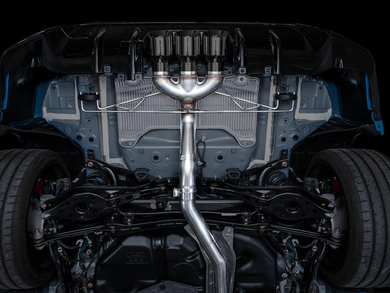 2023 Honda Civic Type R FL5 AWE Tuning Track Edition Exhaust with Triple Diamond Black Tips