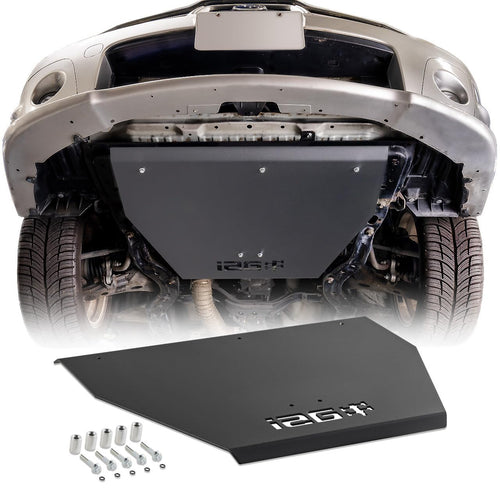 IAG Performance Rally Skid Plate Aluminum for Subaru WRX & STi 02-07, Made in USA (Black Powder Coated)