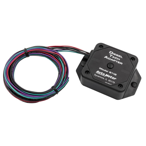 RPM Signal Adapter Auto Meter 9112, Black Accessories