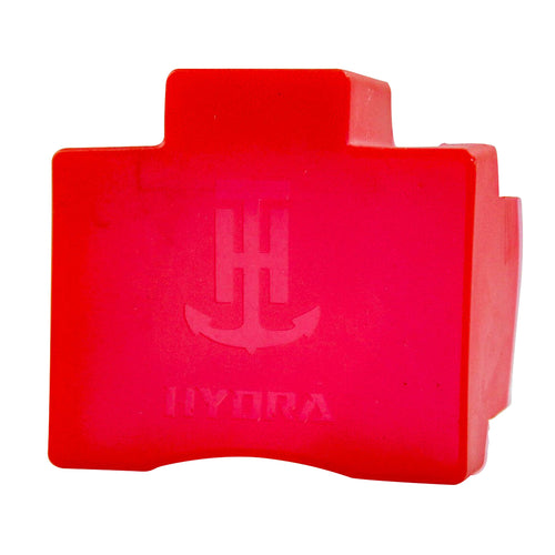 Hydra Multi Connection Battery Terminal Cover T-H Marine - Battery Terminal Protector Insulator Cap for Hydra Battery Terminal Multiplier - Red (5-Post Cover)