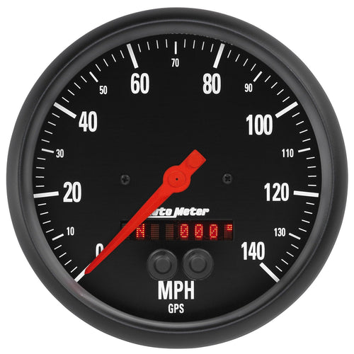 Speedometer AutoMeter 2684, 5", 140Mph, GPS, Z-Series Gauge
